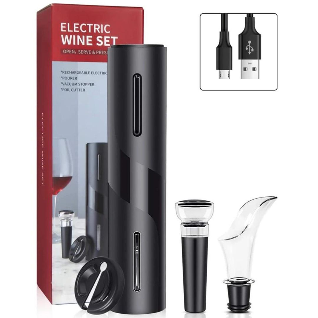 KIT SACA CORCHO ELECTRICO PREMIUM