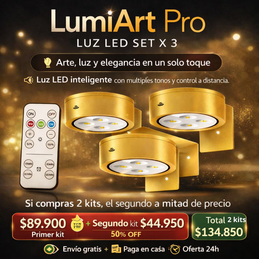 LumiArt Pro LUZ LED SET X 3