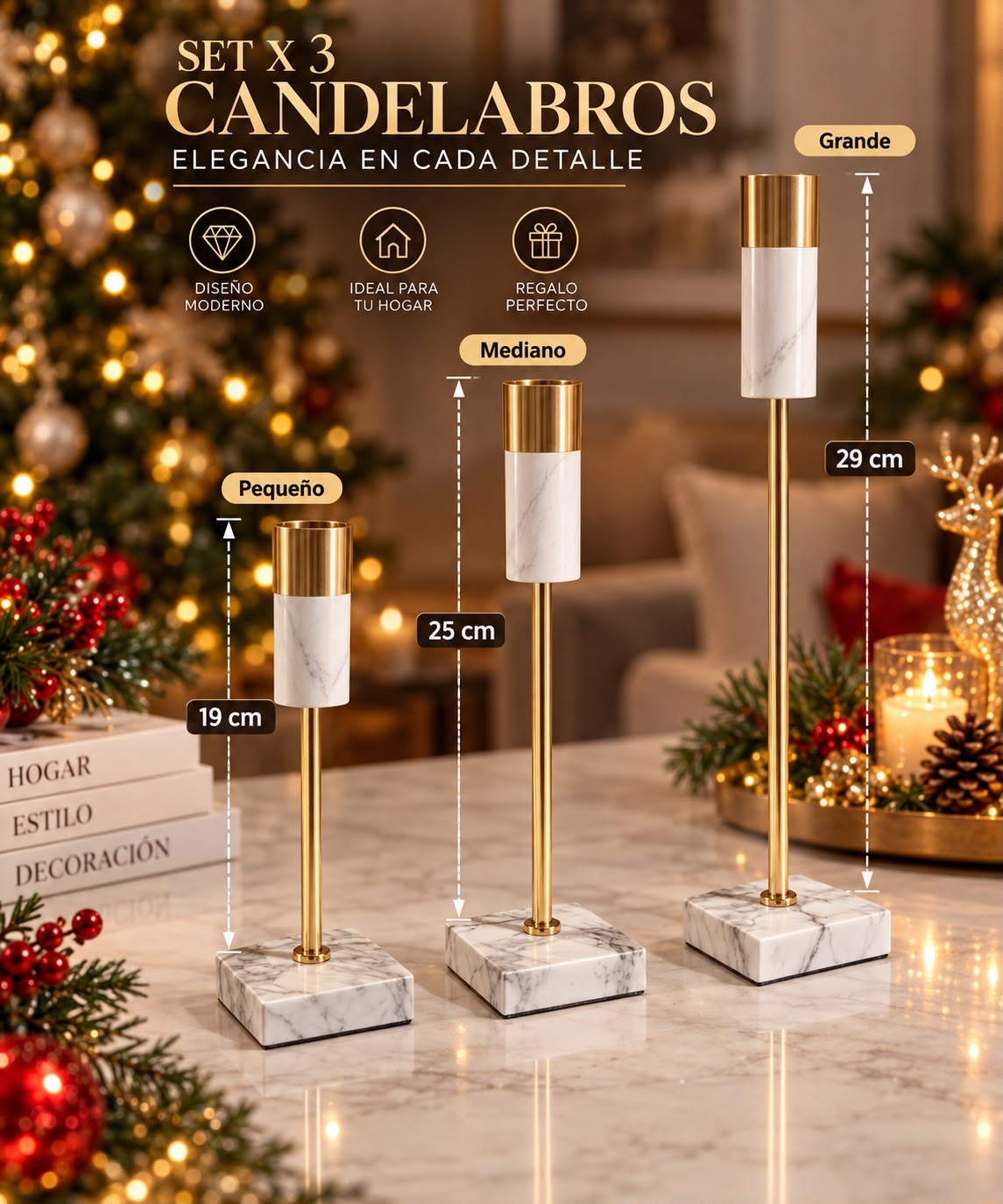 🕯️ CANDELABROS ELEGANHOME™