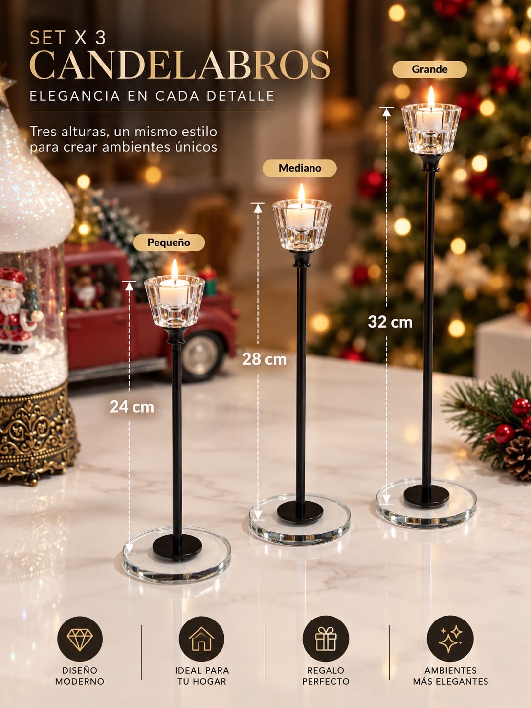 🕯️ CANDELABROS ELEGANHOME™