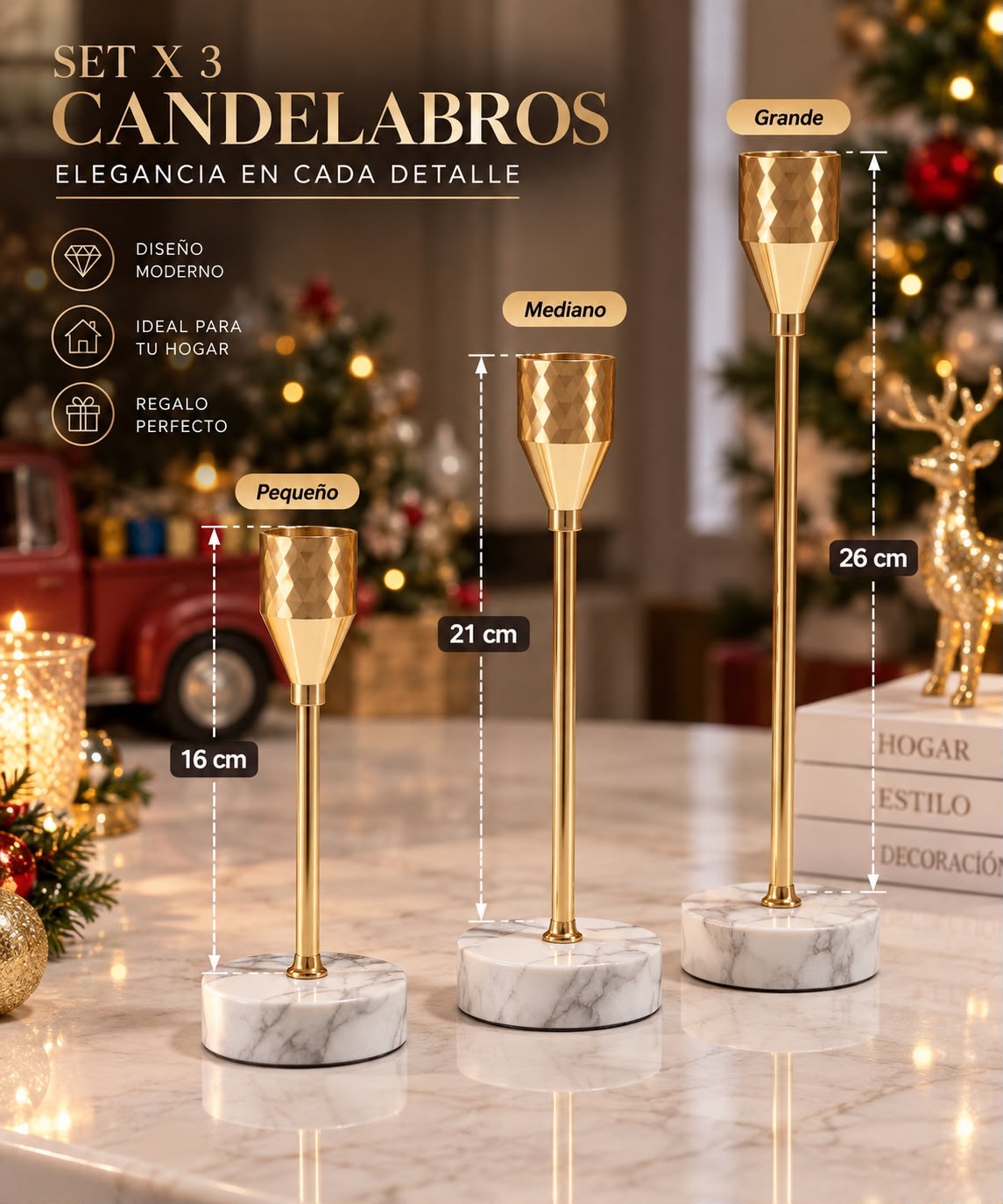 🕯️ CANDELABROS ELEGANHOME™