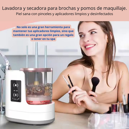✔ LAVADORA Y SECADORA DE BROCHAS  3 en 1 👌